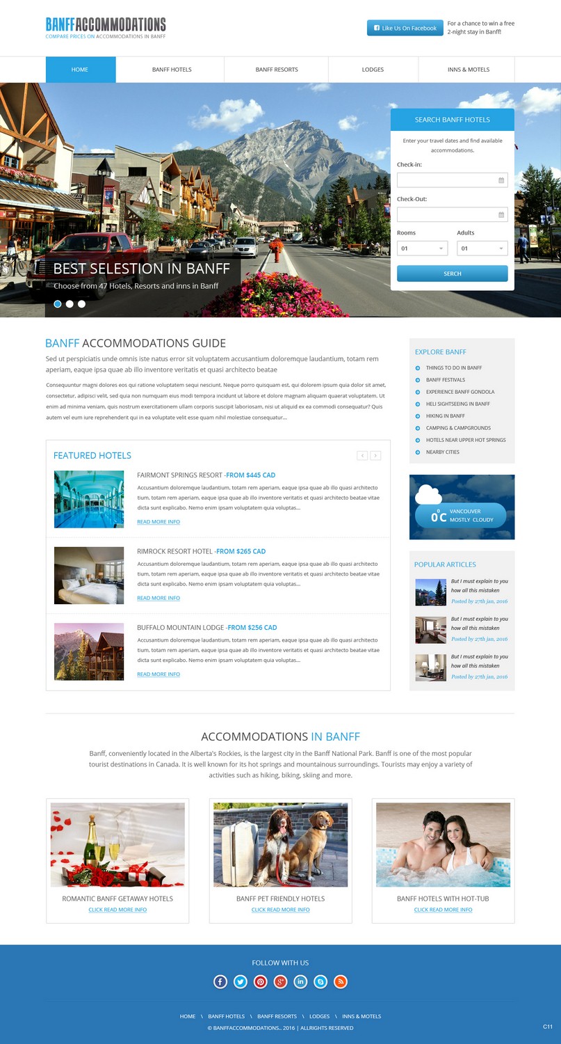 Web Design by pb for this project | Design #9342845