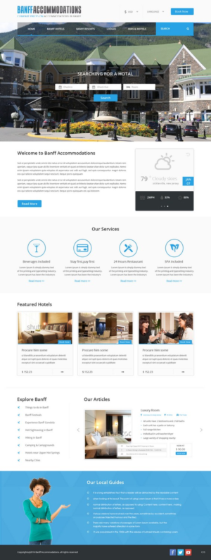 Web Design by pb for this project | Design: #9342850
