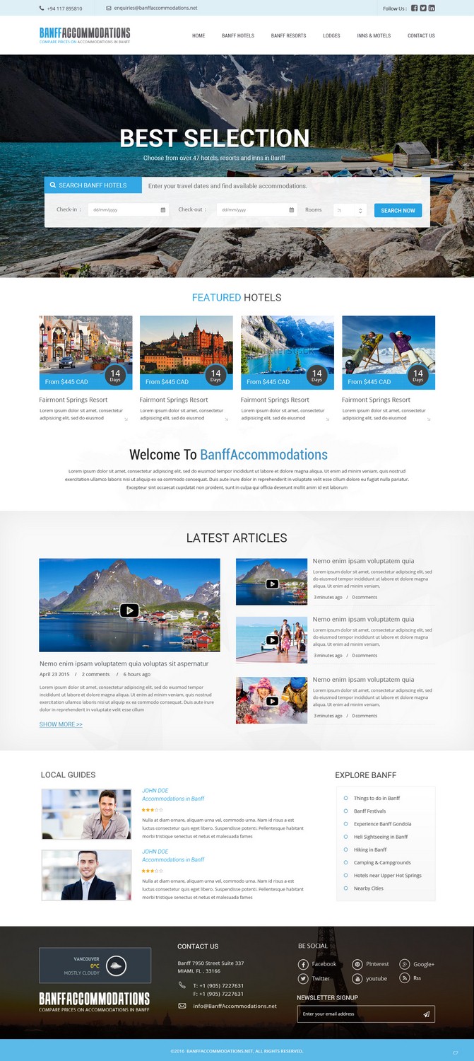 Web Design by pb for this project | Design #9342862