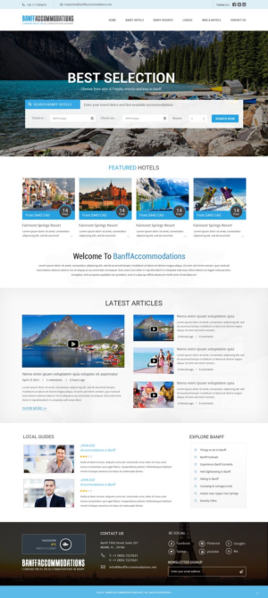 Web Design by pb for this project | Design: #9342862