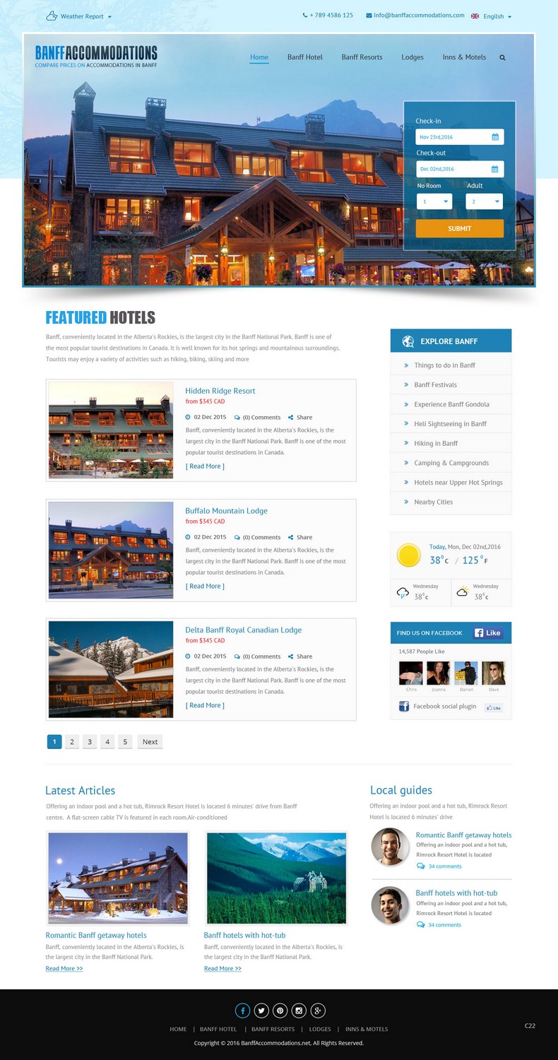 Web Design by pb for this project | Design #9362524
