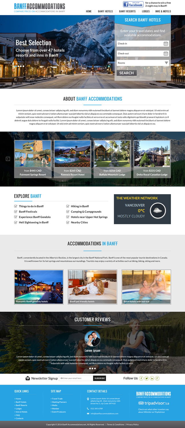Web Design by Sbss for this project | Design #9332076