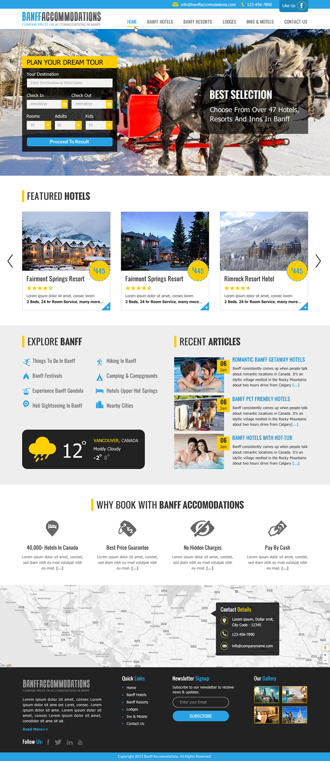 Web Design by Sbss for this project | Design #9332080