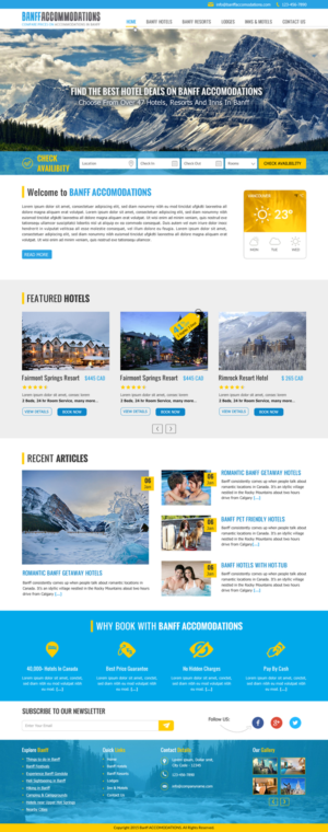 Web Design by Sbss for this project | Design: #9332082
