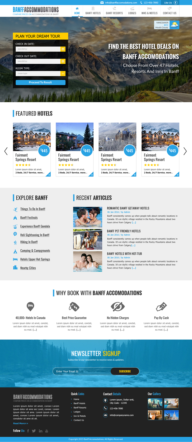 Web Design by Sbss for this project | Design #9342831