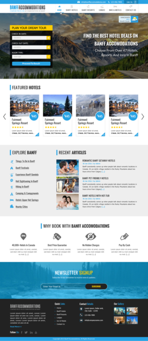 Web Design by Sbss for this project | Design: #9342831