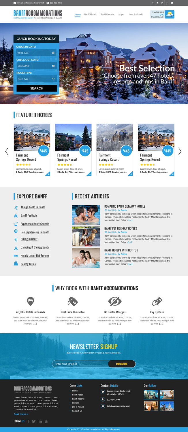 Web Design by Sbss for this project | Design #9342833