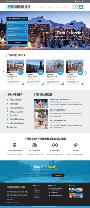 Web Design by Sbss for this project | Design: #9342833