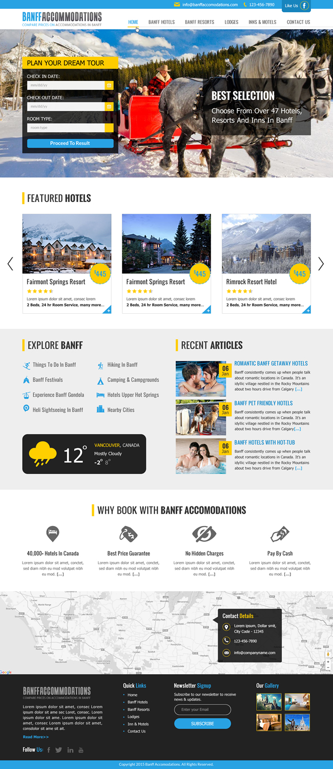 Web Design by Sbss for this project | Design #9342835