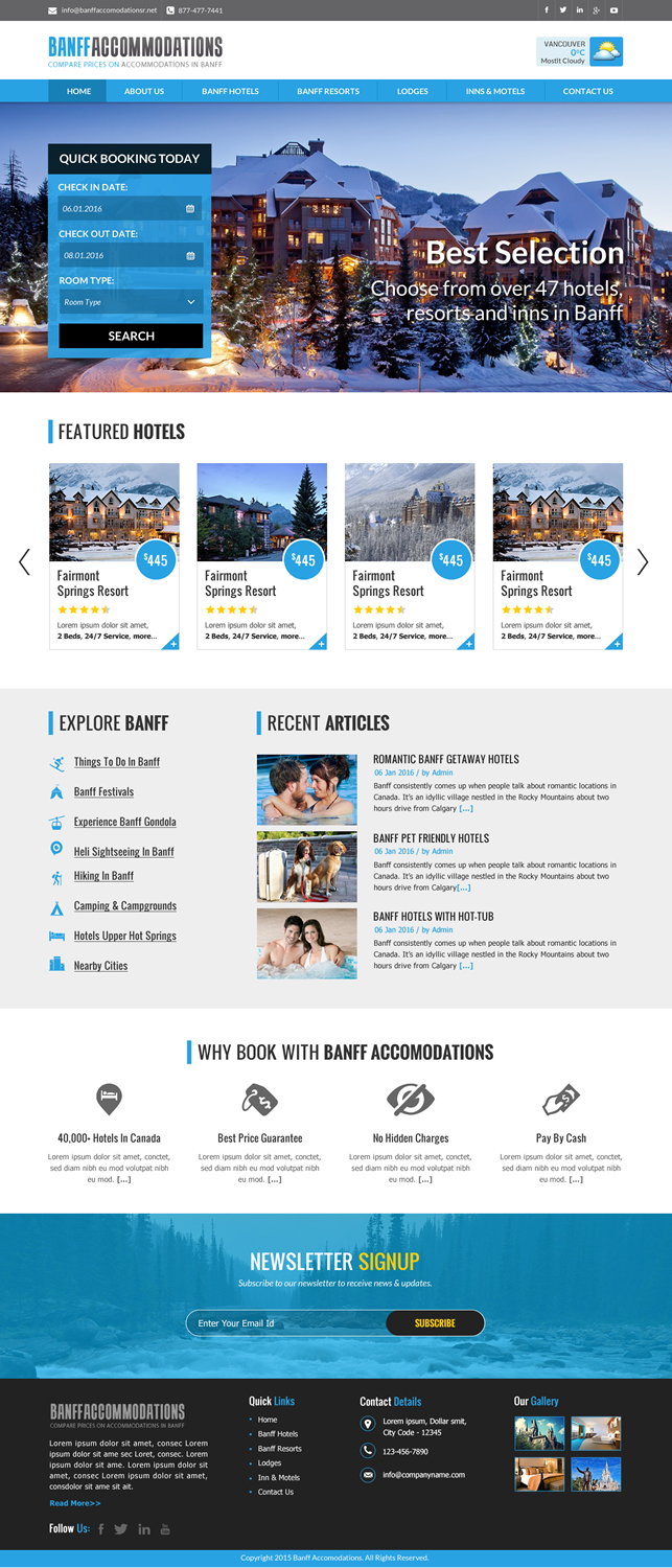 Web Design by Sbss for this project | Design #9342836