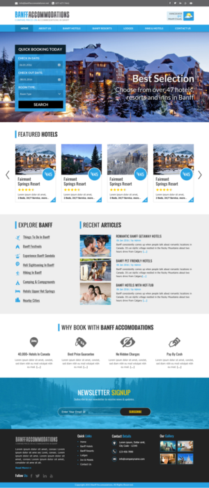 Web Design by Sbss for this project | Design: #9342836