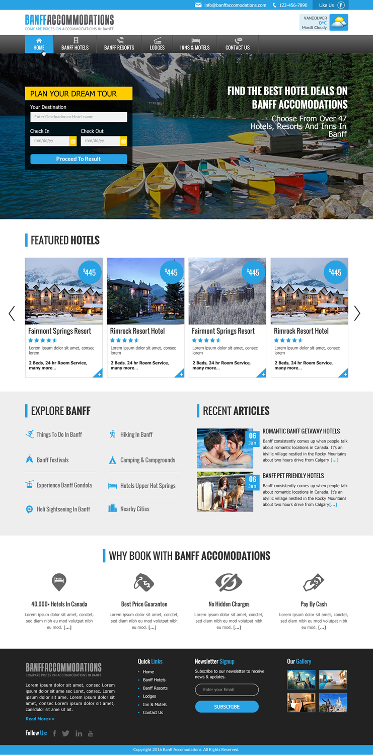 Web Design by Sbss for this project | Design #9345996