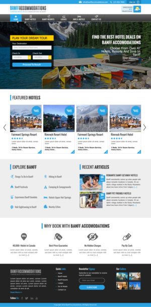 Web Design by Sbss for this project | Design: #9345996