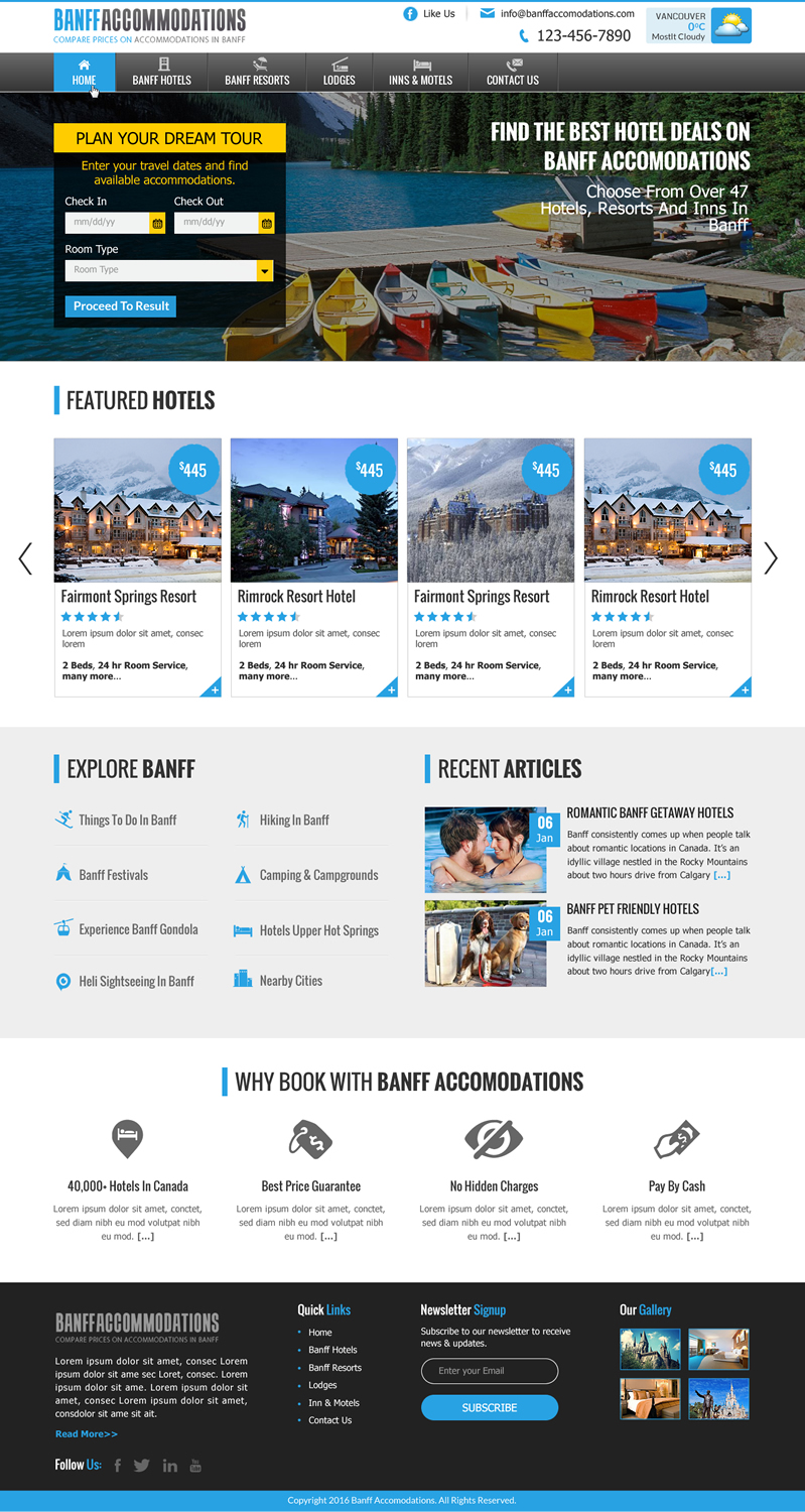 Web Design by Sbss for this project | Design #9403560