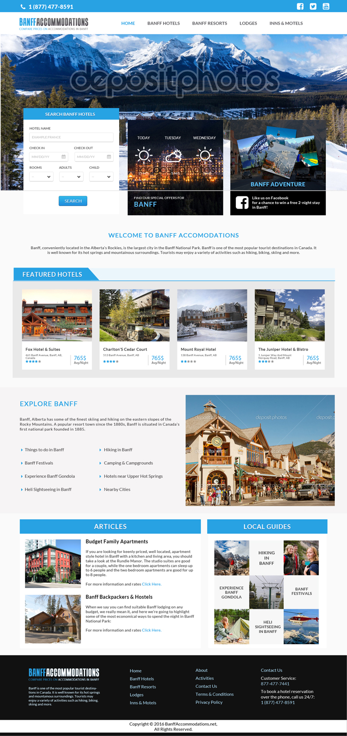 Web Design by Creative Ants for this project | Design #9350569