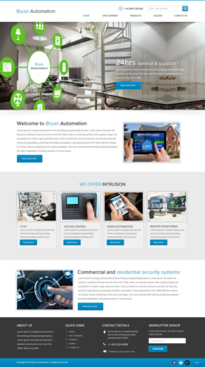 Web Design by pb for this project | Design: #9333730