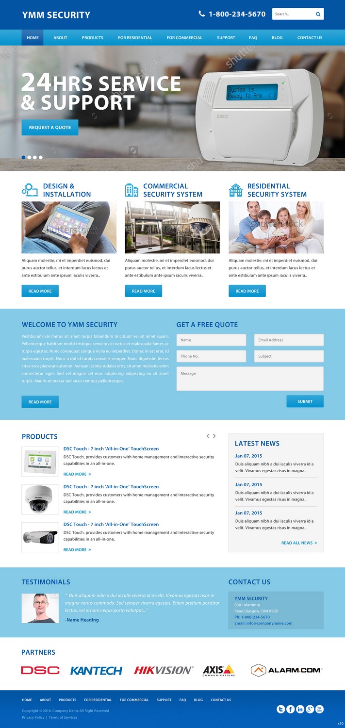 Web Design by pb for this project | Design #9354078