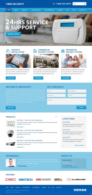 Web Design by pb for this project | Design: #9354078