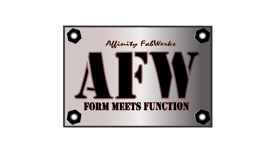 Diseño de Logo por flowave para Affinity FabWerks | Diseño #9353951