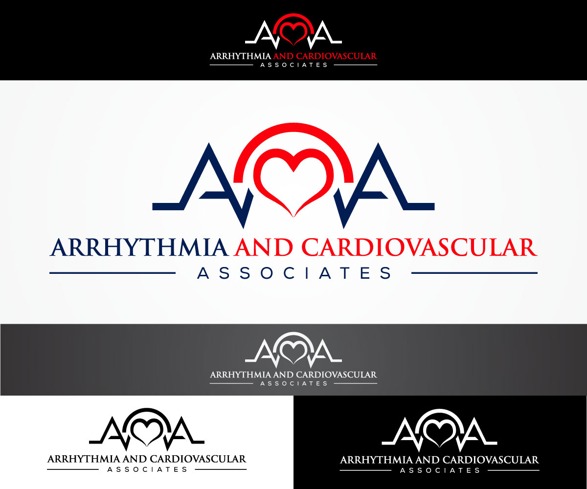 Logo Design by sangeloenriquez for arrhythmia and cardiovascular associates | Design #9326135