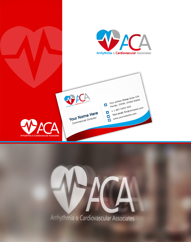 Logo Design by Creative Ants for arrhythmia and cardiovascular associates | Design #9329244