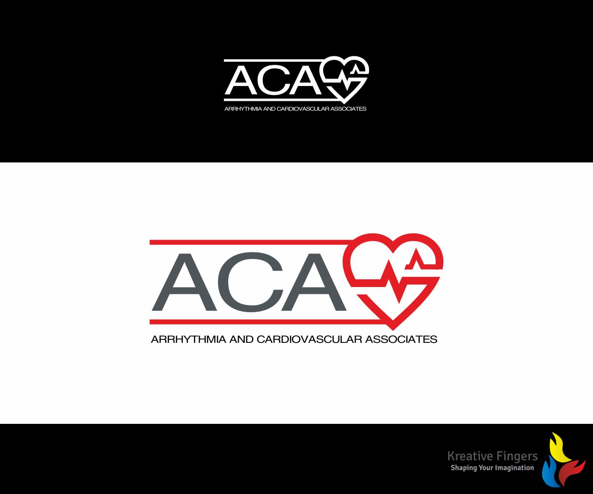 Logo Design by Kreative Fingers for arrhythmia and cardiovascular associates | Design #9332784