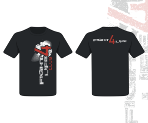Fight 4 Life Club T-Shirt design | T-Shirt-Design von nreimer