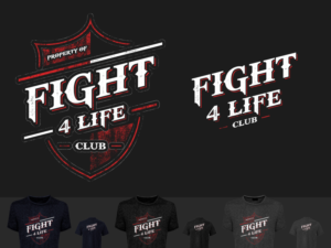 Fight 4 Life Club T-Shirt design