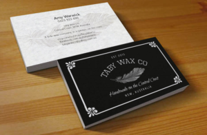 Design de Carte de Visite par Hardcore Design pour Taby Wax Co | Design #9375842