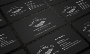 Business Card Design by Stylez Designz for Taby Wax Co | Design: #9367144