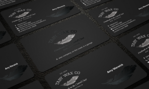 Business Card Design by Stylez Designz for Taby Wax Co | Design: #9367148