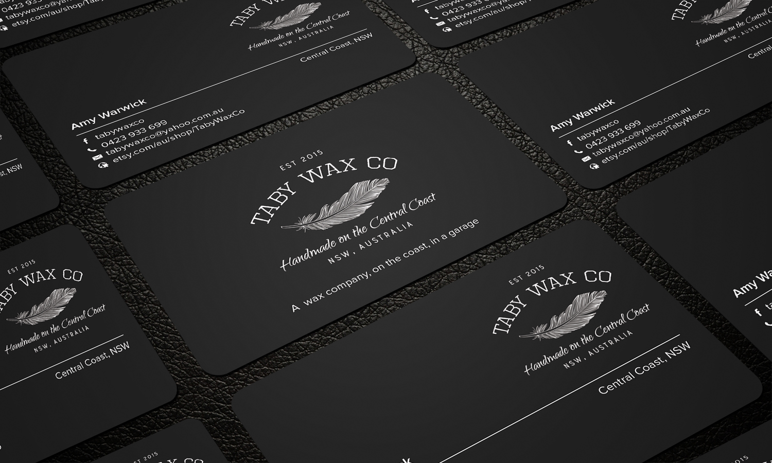 Business Card Design by Stylez Designz for Taby Wax Co | Design #9367149