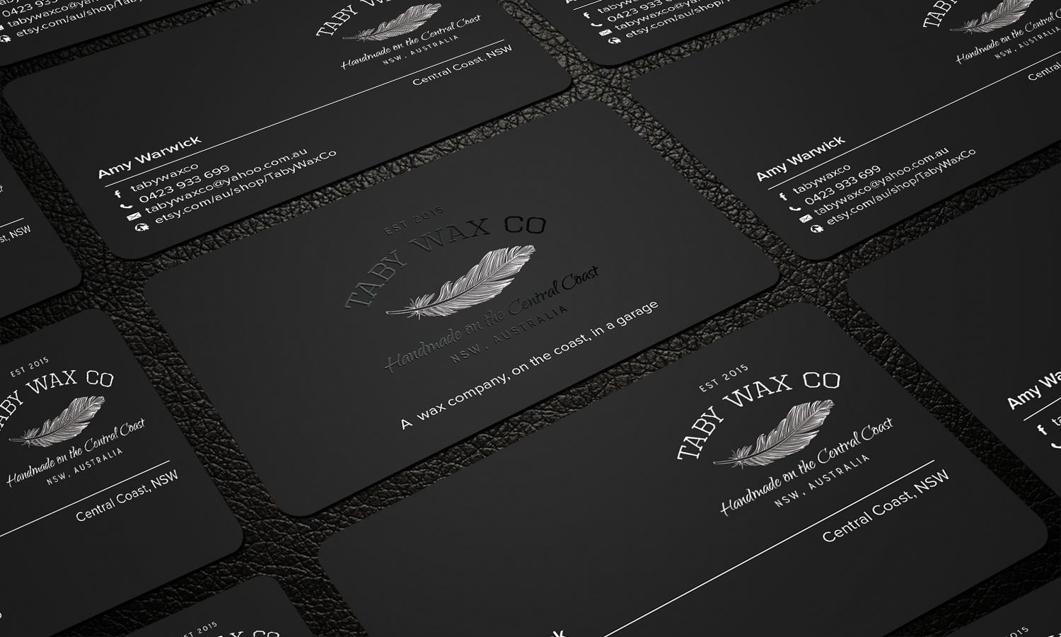Design de Carte de Visite par Stylez Designz pour Taby Wax Co | Design #9367150