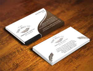 Business Card Design by Verified artistry (Design garden) for Taby Wax Co | Design: #9361288