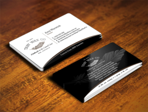 Business Card Design by Verified artistry (Design garden) for Taby Wax Co | Design: #9368015
