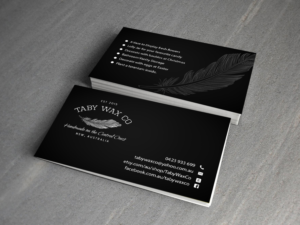 Business Card Design by Creations Box 2015 for Taby Wax Co | Design: #9349337