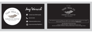 Design de Carte de Visite par Graphicient pour Taby Wax Co | Design #9360199