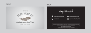 Business Card Design by Graphicient for Taby Wax Co | Design: #9360200