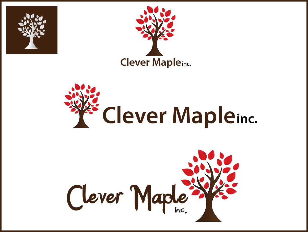 Logo Design by SiCreations for Clever Maple Inc. | Design #2138117