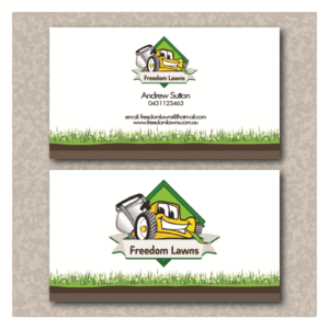 Business Card Design by Khalid Mehmood for Freedom Lawns | Design #9415653