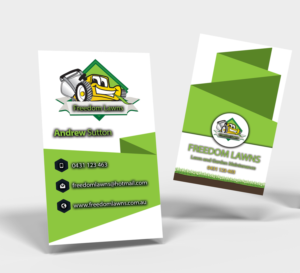 Business Card Design by Selda for Freedom Lawns | Design: #9347154