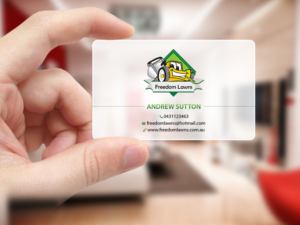 Business Card Design by Creations Box 2015 for Freedom Lawns | Design: #9344631