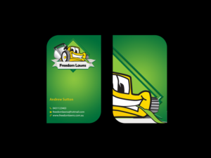 Business Card Design by Creations Box 2015 for Freedom Lawns | Design: #9344636