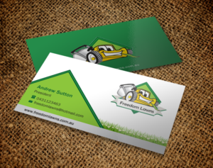 Business Card Design by Brand aid for Freedom Lawns | Design: #9344349