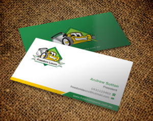Business Card Design by Brand aid for Freedom Lawns | Design: #9344350