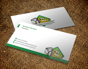 Business Card Design by Brand aid for Freedom Lawns | Design: #9344351