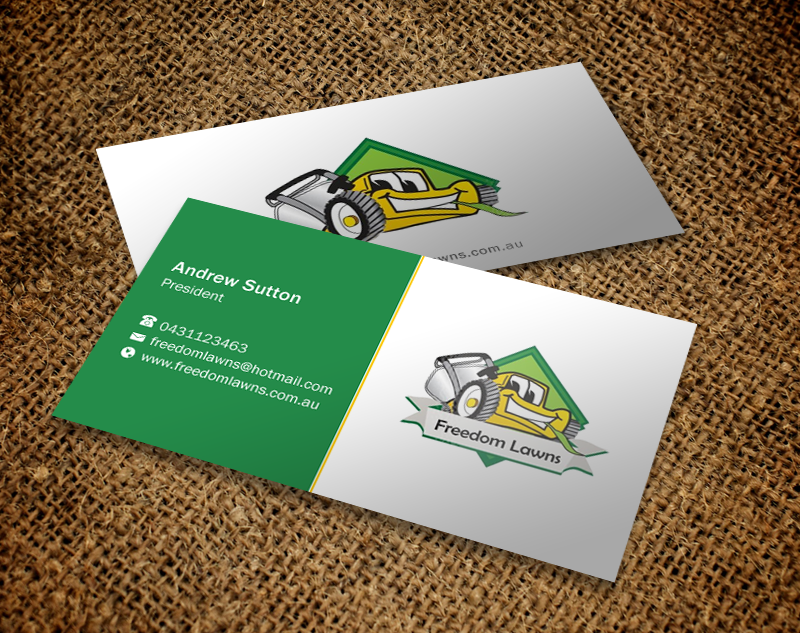 Design de Carte de Visite par Brand aid pour Freedom Lawns | Design #9344353
