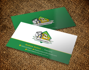 Business Card Design by Brand aid for Freedom Lawns | Design: #9352788