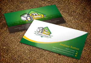 Design de Carte de Visite par chandrayaan.creative pour Freedom Lawns | Design : #9344047