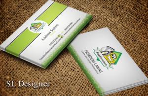 Business Card Design by SL Designer for Freedom Lawns | Design: #9331297